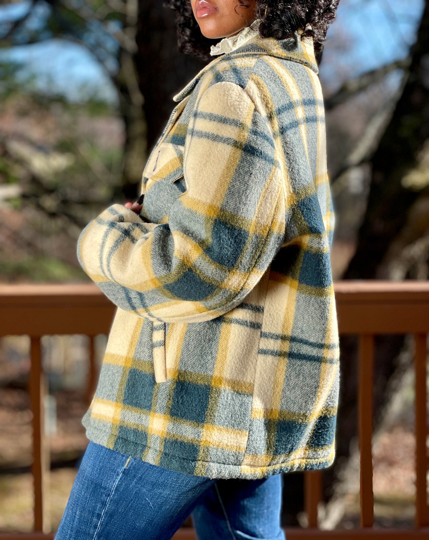 Woolrich Plaid Jacket