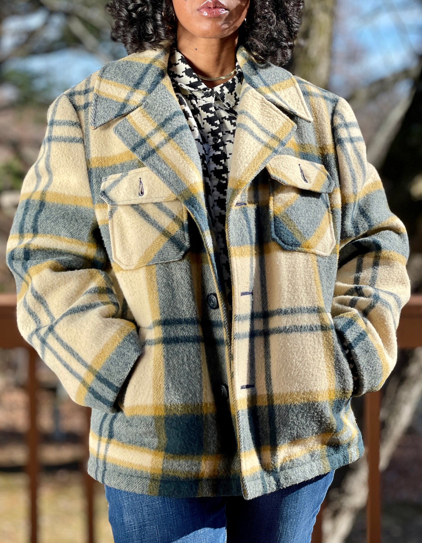 Woolrich Plaid Jacket