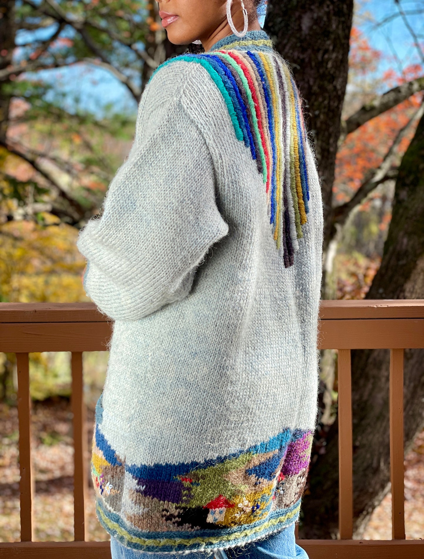 Wool Cardigan Sweater