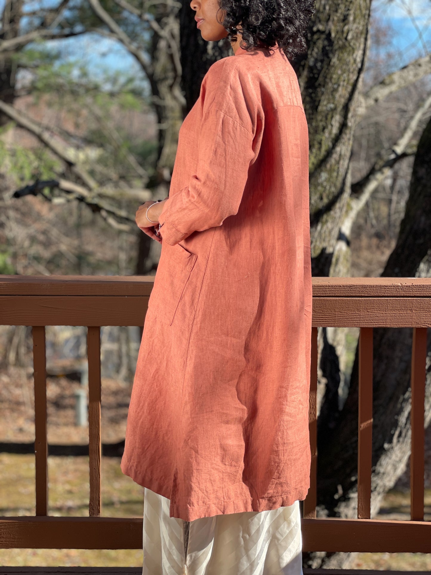 Pure Jill Linen Dress