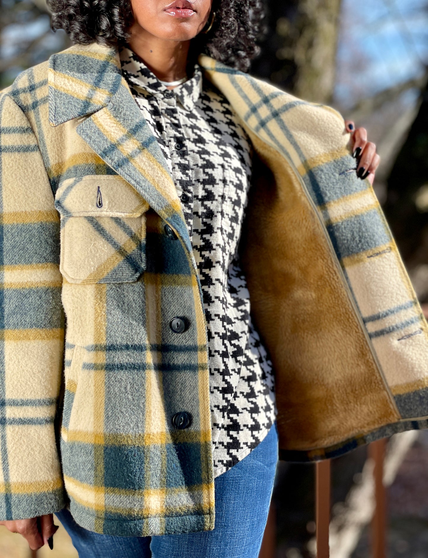 Woolrich Plaid Jacket